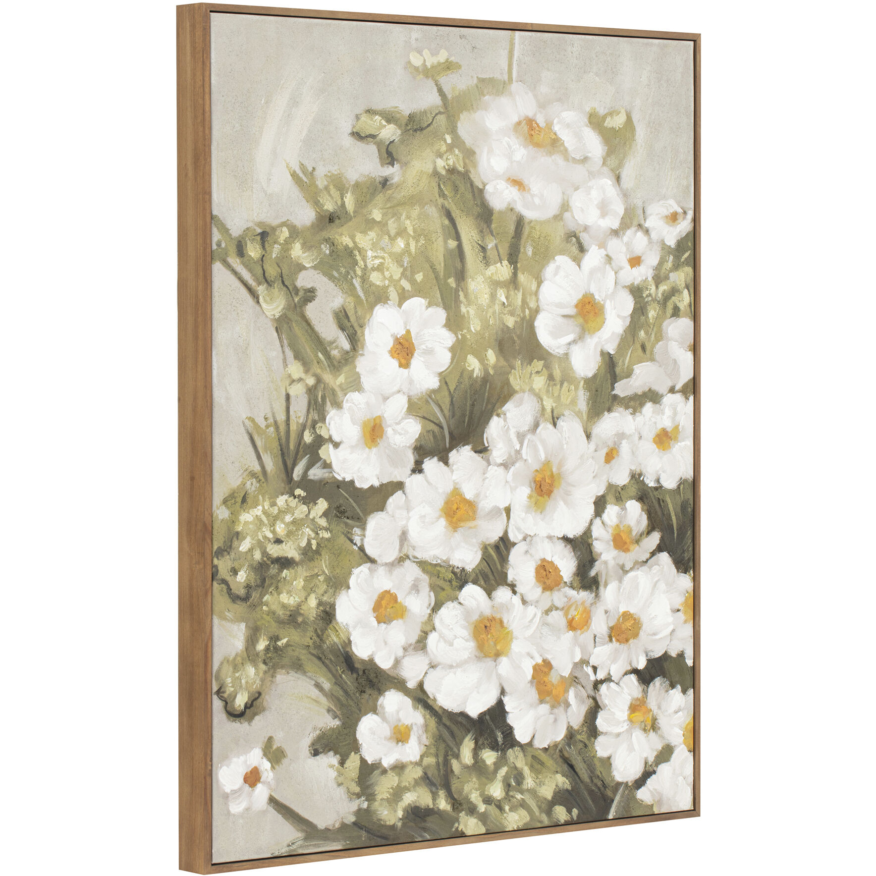 Wildflowers 34 X 26 inch Framed Painting
